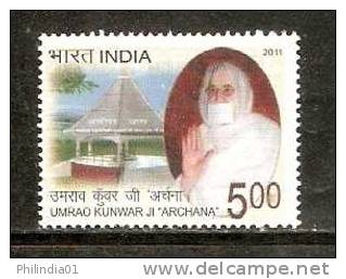 India 2011 Umrao Kunwarji "ARCHANA" Jainism Religion 1v MNH - Hindouisme