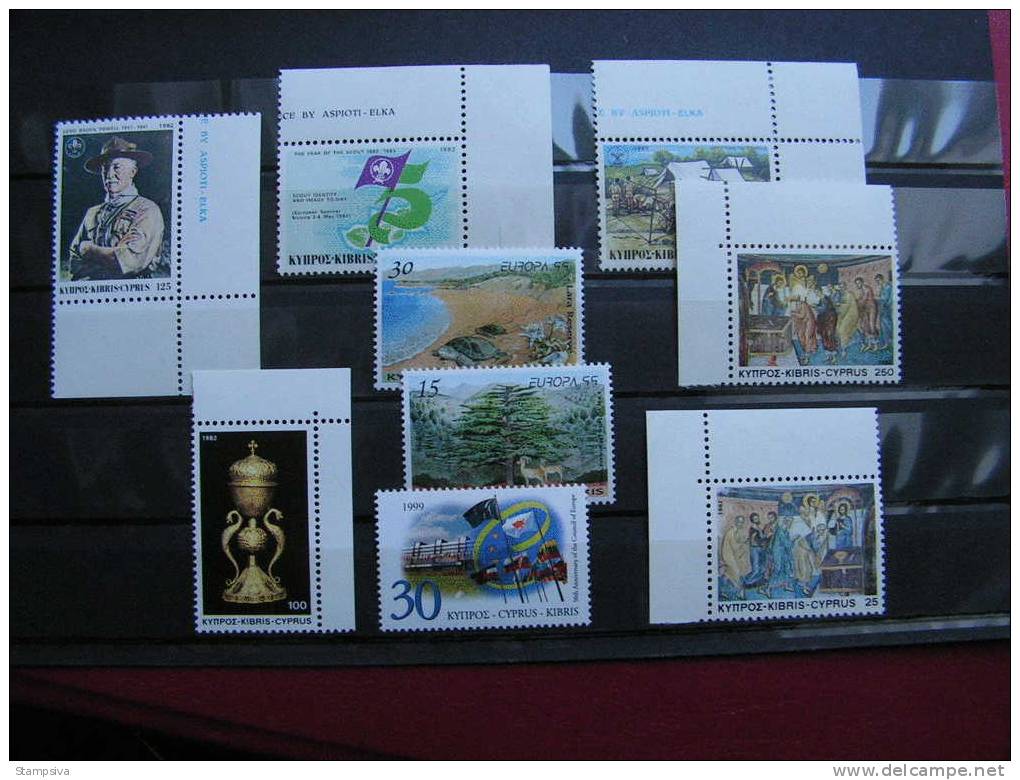 == Zypern   ** MNH      Lot - Unused Stamps