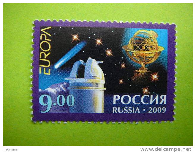 Russia 2009 Europa: Astronomy MNH - 2009