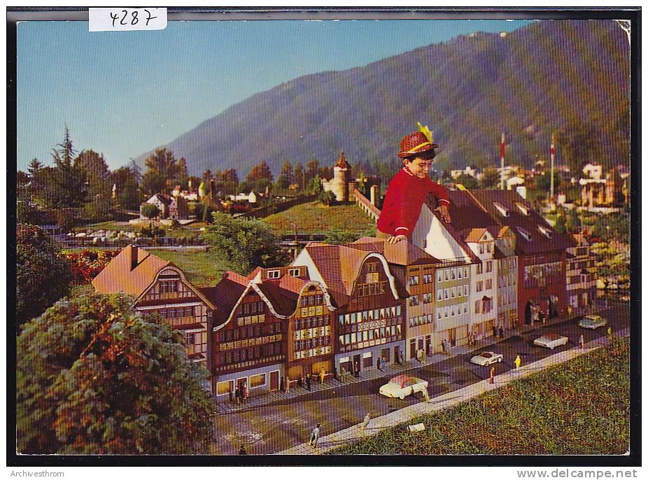 Melide ; Suisse Miniature : Maisons D´Appenzell  ; Formato Superiore (4287) - Melide