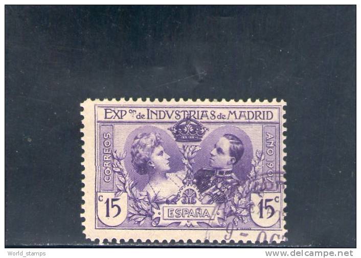 ESPANA 1907 USADO - Used Stamps