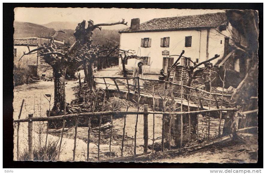 DANCHARINEA   La Pasarela Tipica Del Pais Vasco - TB (stamped) - Vizcaya (Bilbao)