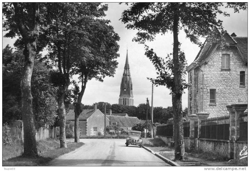 Beaune La Rolande Route De Pithiviers - Beaune-la-Rolande