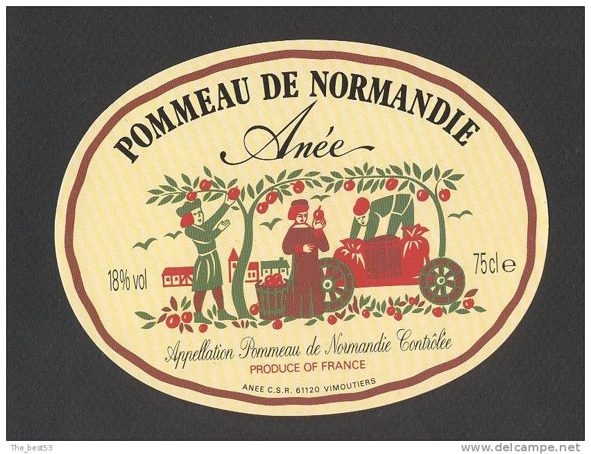 Etiquette De Pommeau  -  De Normandie   Anée - Other & Unclassified