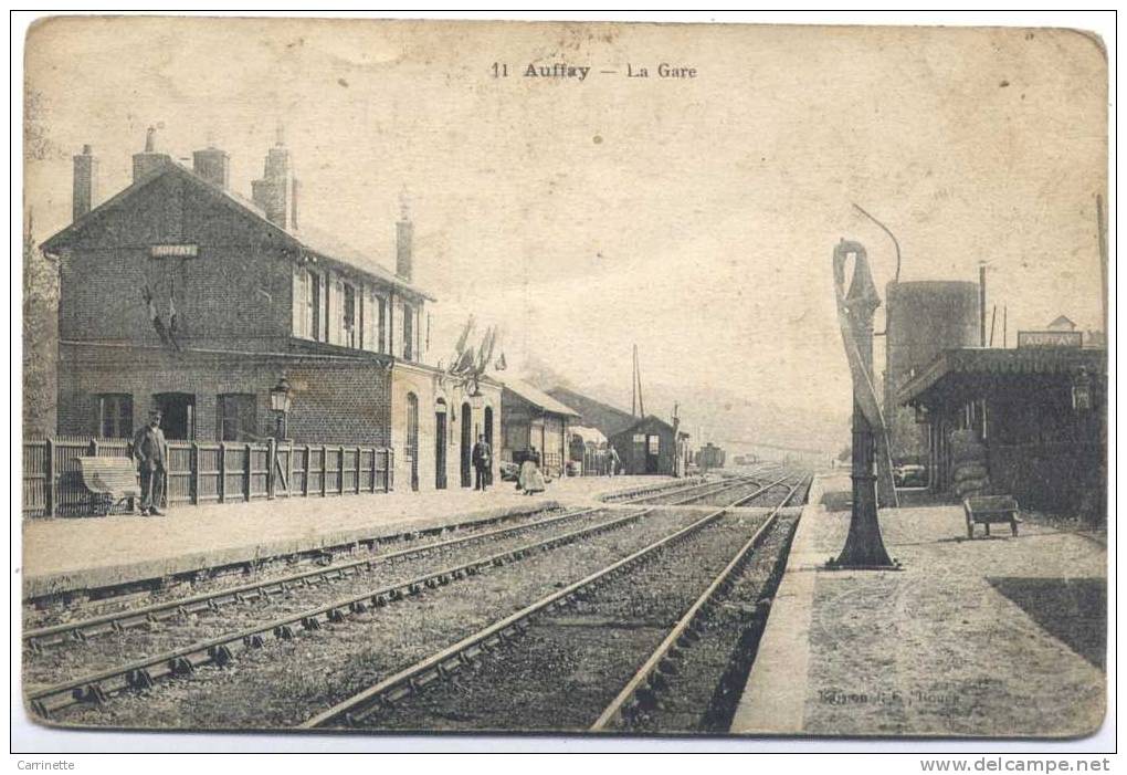 AUFFAY - 76 - Seine Maritime - La Gare - Auffay