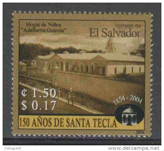 El Salvador 2004 Mi 2348 ** Children´s Home "Adalberto Guirola" / Kinderheim - 150th AnnSanta Tecla (town)a / Kinderheim - El Salvador