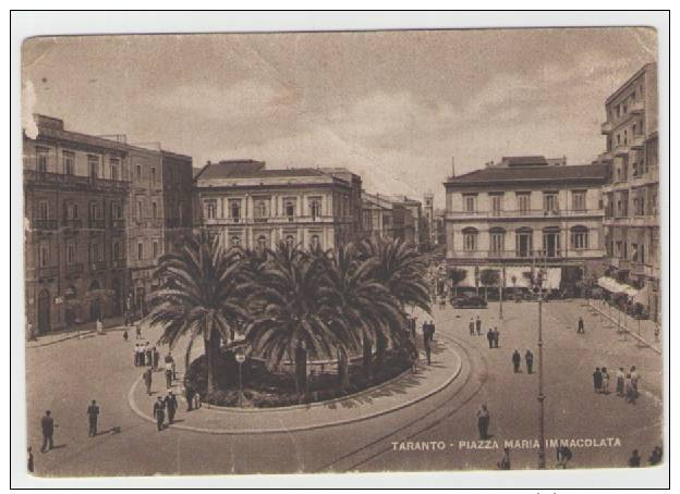 TARANTO - PIAZZA MARIA IMMACOLATA - - Taranto