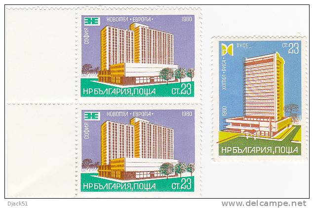 Lot De 3 Timbres BULGARIE (1980) ? - Lots & Serien