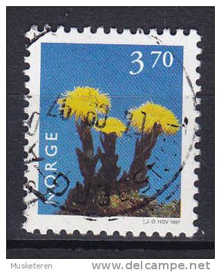 Norway 1997 Mi. 1231    3.70 Kr Einheimische Planze Hutflattich - Used Stamps