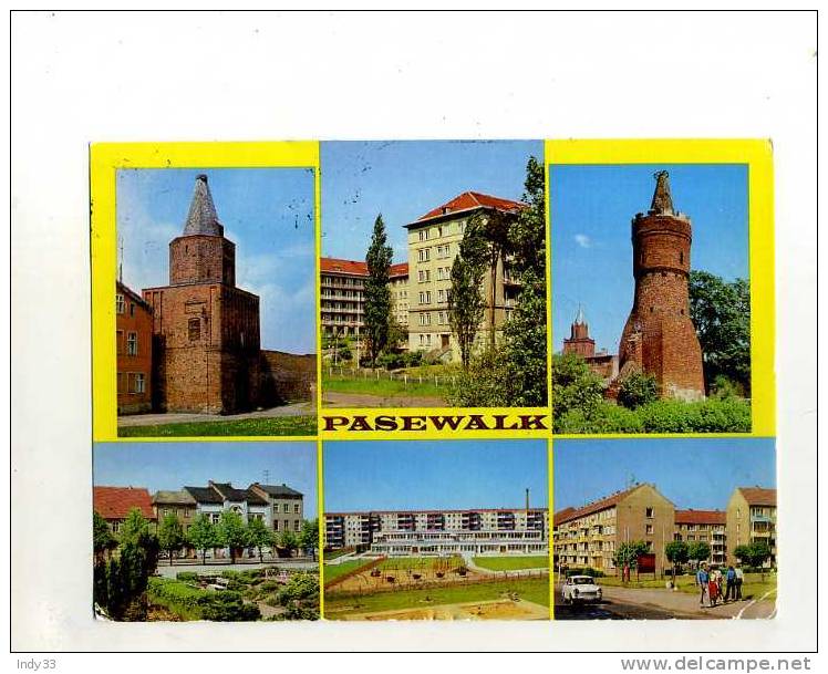 - ALLEMAGNE MECKLEMBOURG-POMERANIE OCCIDENTALE . PASEWALK . VUES MULTIPLES - Pasewalk