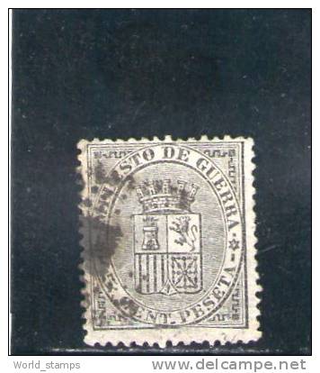 ESPANA 1874 USADO - Kriegssteuermarken