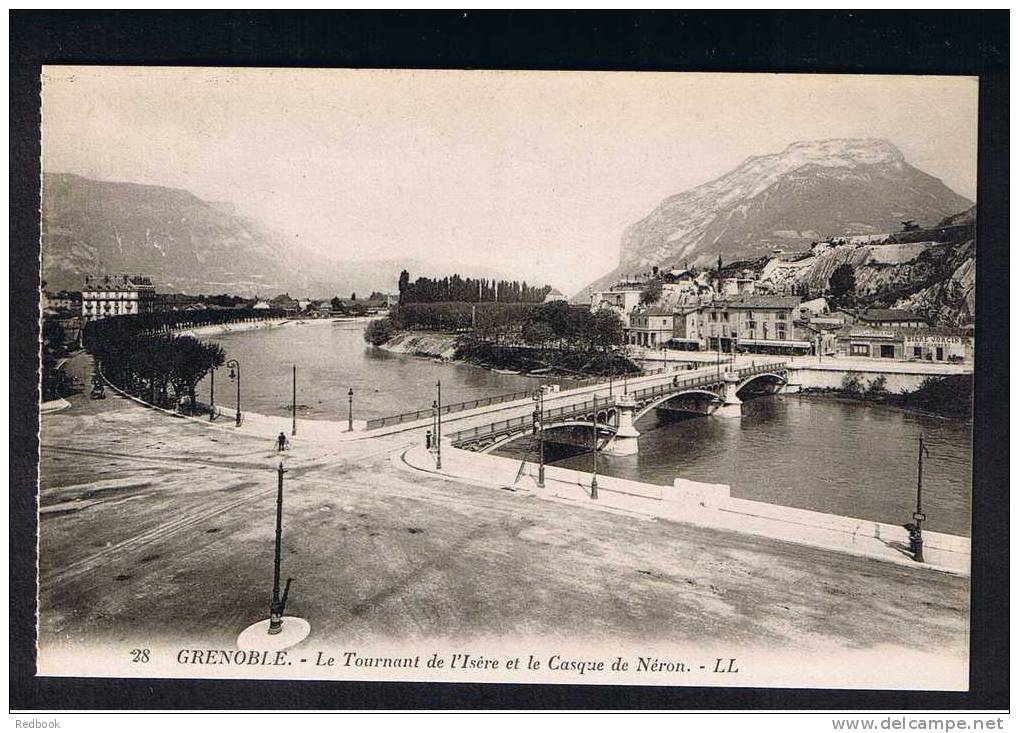 RB 717 - LL L.L. Postcard - Le Tournant De L'Isere  Et Le Casque De Neron - Grenoble France - Grenoble