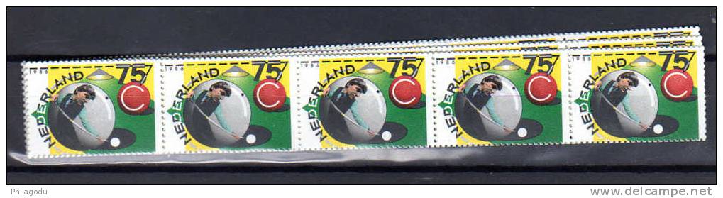 1986  Boule De Billard, Bande 30x 1274** ( NVPH 1359), Cote 37,50 € - Carnets Et Roulettes