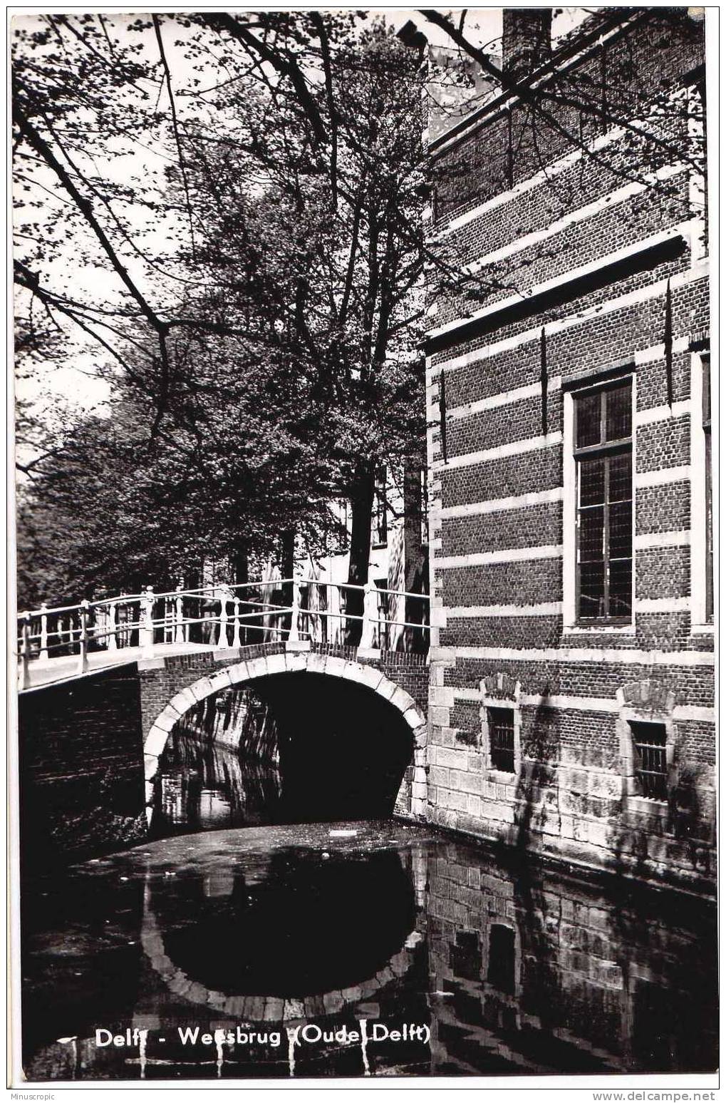 CPSM Pays Bas - Delft - Weesbrug (Oude Delft) - Delft