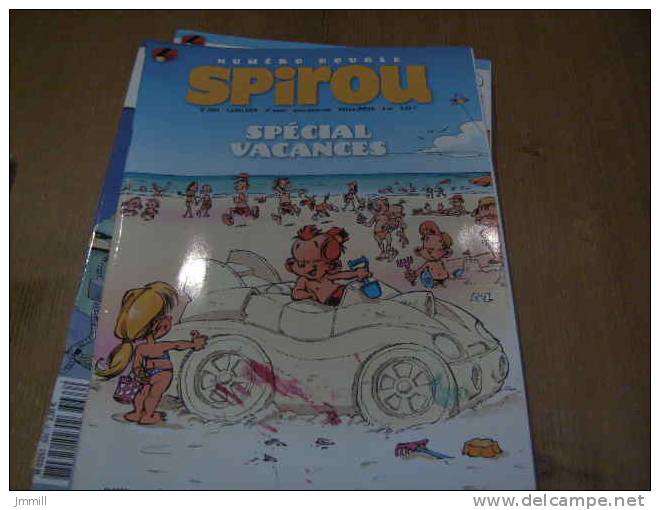 Spirou 3664 : Numero Double Spécial Vacances - Spirou Magazine