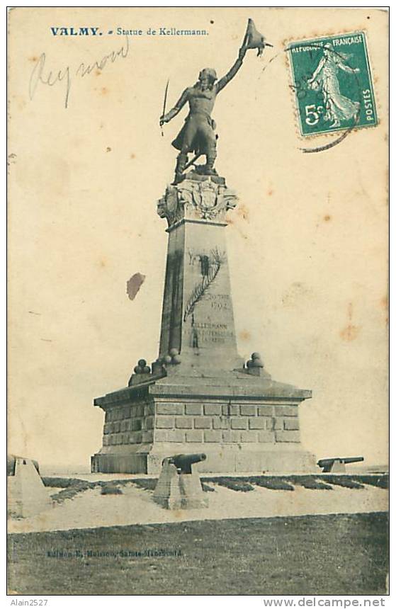 51 - VALMY - Statue De Kellermann - Sainte-Menehould