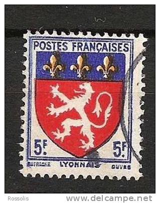 France 572 Armoiries 1943 Oblitéré - Usados