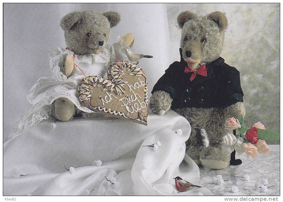 Carte Postale CP Du Japon - Ours En Peluche NOUNOURS - TEDDY BEAR Post Card - BÄRCHEN Bär Postkarte - 08 - Jeux Et Jouets