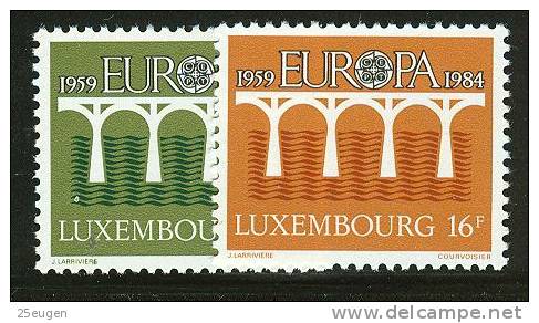 LUXEMBOURG 1984 EUROPA CEPT    MNH - 1984