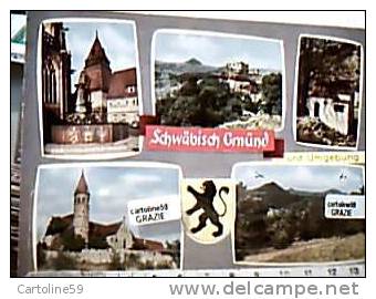 GERMANY  GERMANY Schwabisch GMUND VUES N1970  DC4194 - Schwäbisch Gmünd