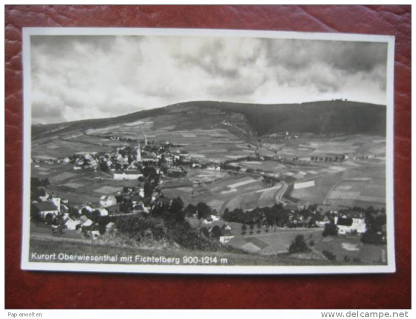 Oberwiesenthal - Panorama Mit Fichtelberg - Oberwiesenthal