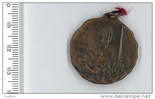 Numismatica - MEDAGLIA VOTIVA  -  PREMIO ISTITUTO ORSOLINE - SANT'ORSOLA - Autres & Non Classés