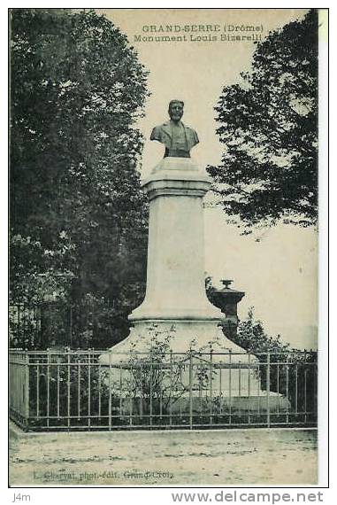 26/ DROME...GRAND SERRE: Monument Louis Bizarelli - Autres & Non Classés