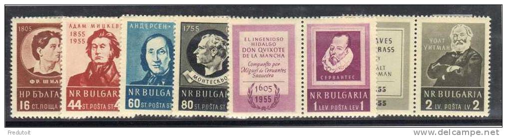 BULGARIE - N° 839/44  *   (1955) - Ongebruikt