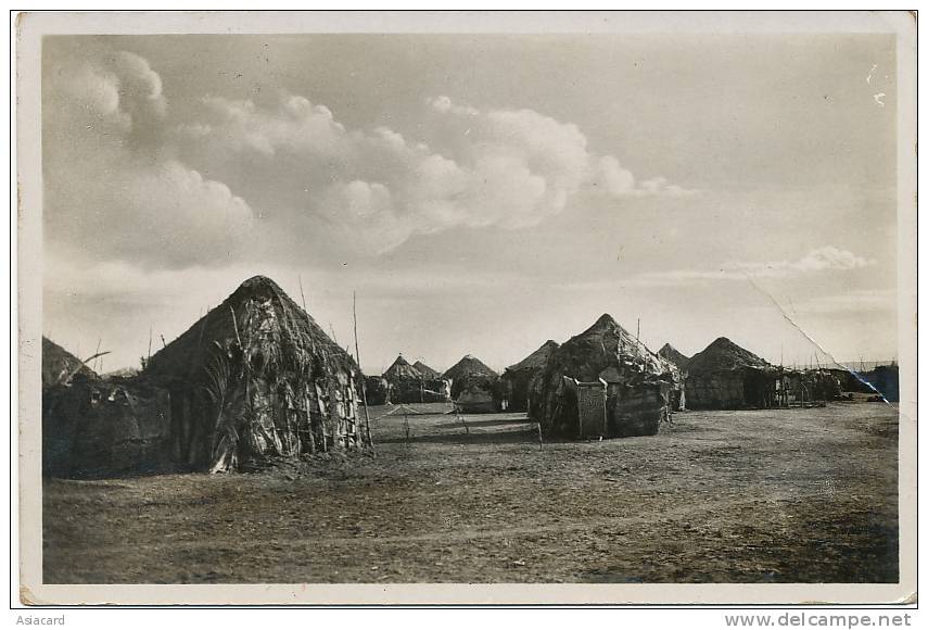 22 Djibouti Village Indigene Cachet Maritime Contre Torpilleur Epervier Kobé A Marseille 1939 - Djibouti