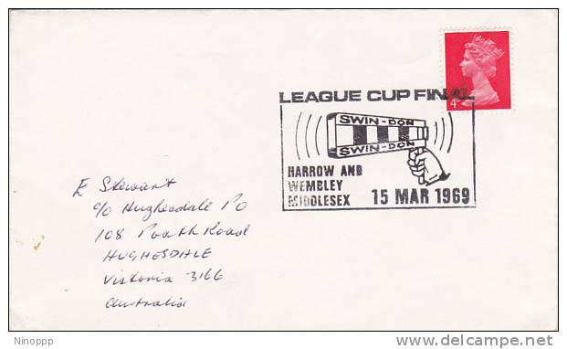 Great Britain 1969 League Cup Final Souvenir Cover - Other & Unclassified