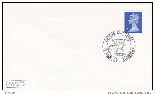 Great Britain 1982 League Cup Final Souvenir Cover - Other & Unclassified