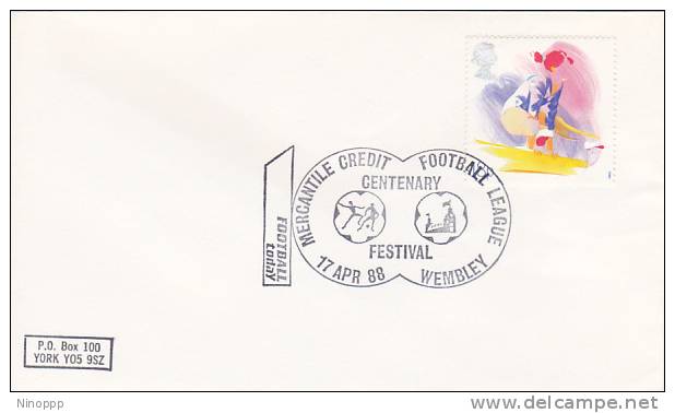 Great Britain 1988  Mercantile Credit Football League Souvenir Cover - Other & Unclassified