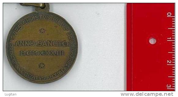 Numismatica - MEDAGLIA ANNO SANTO 1933 - BRONZO - Autres & Non Classés