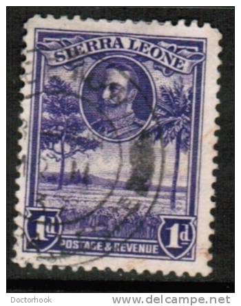 SIERRA LEONE   Scott #  141  F-VF USED - Sierra Leone (...-1960)