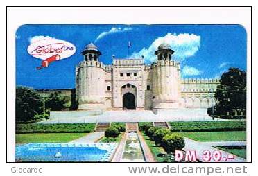 GERMANIA (GERMANY) - GLOBAL LINE    (REMOTE) -  LAHORE FORT EXP. 11.00    -  USED - RIF. 5892 - GSM, Voorafbetaald & Herlaadbare Kaarten