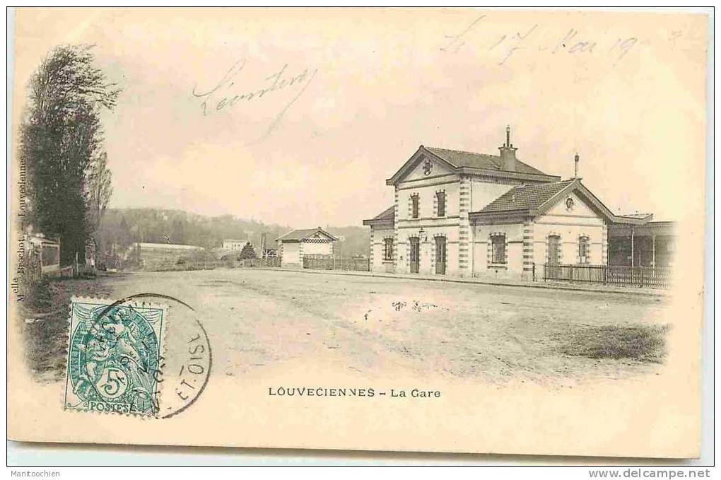 DEP 78 LOUVECIENNES LA GARE - Louveciennes