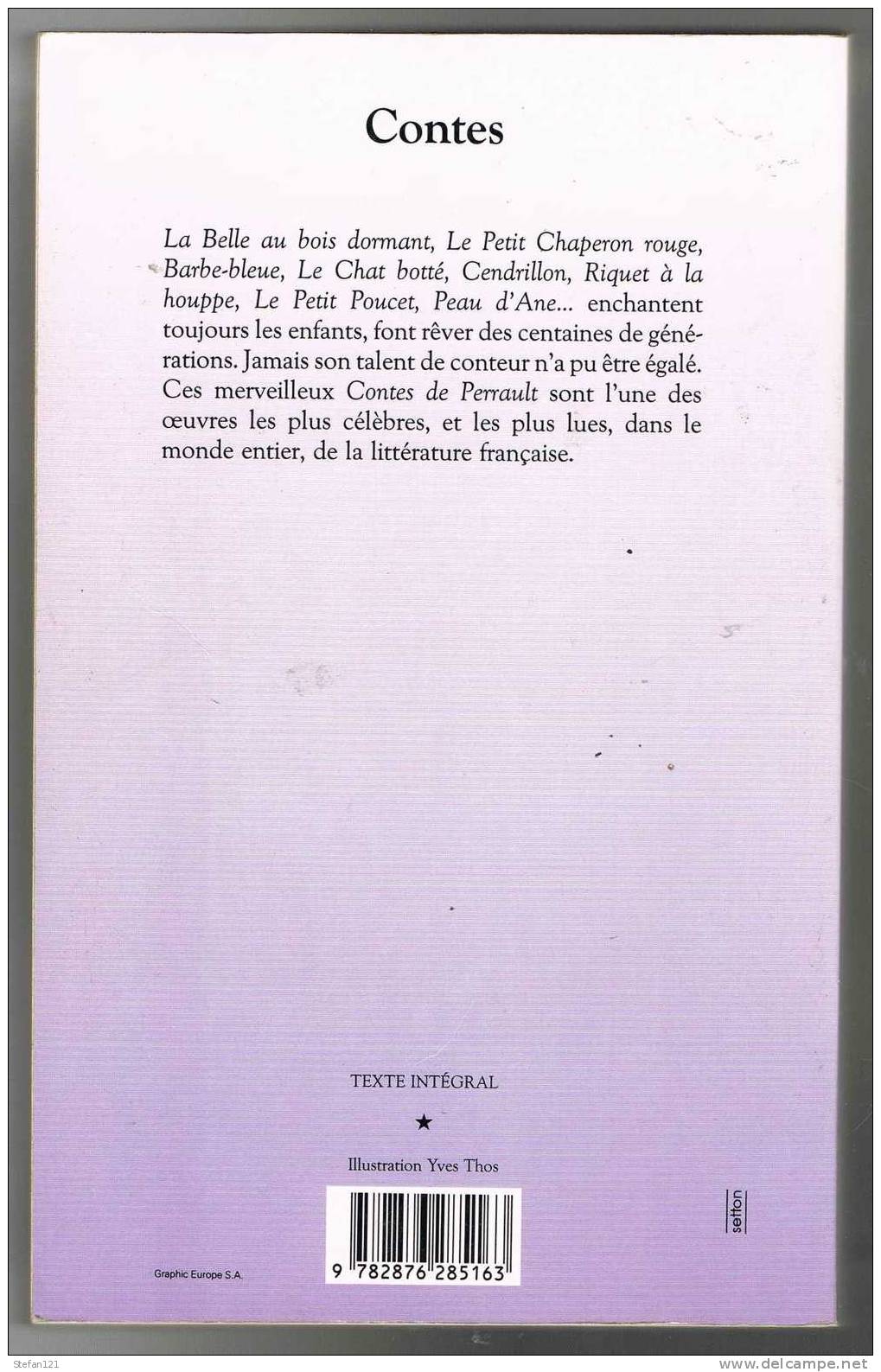 Contes - Charles Perrault - 1992 - 410 Pages - 22,5 X 14 Cm - Autores Franceses
