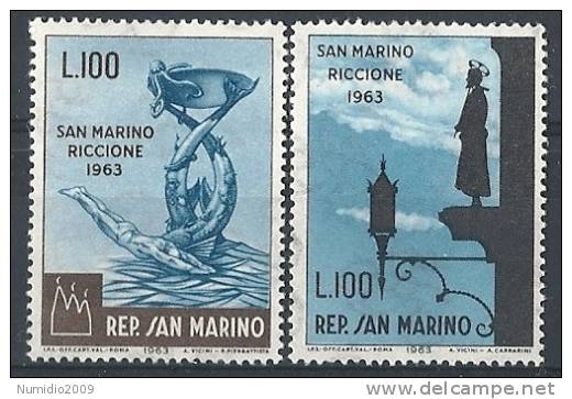 1963 SAN MARINO MOSTRA FILATELICA RICCIONE MNH ** 8507 - Neufs