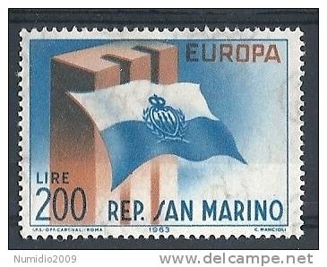 1963 SAN MARINO EUROPA MH * - RR8516 - Neufs