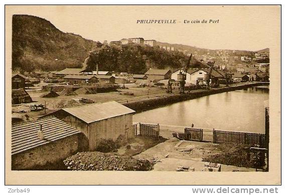 PHILIPPEVILLE Un Coin Du Port - Skikda (Philippeville)