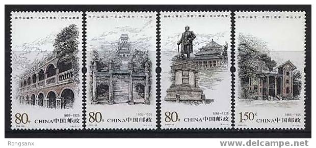 2006 CHINA 140 ANNI OF DR.SUN YAT-SEN 4V STAMP - Unused Stamps
