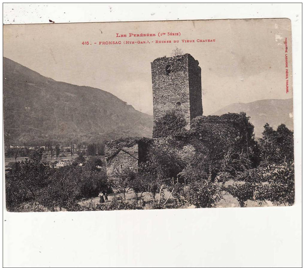 FRONSAC  Ruines Du Vieux Chateau - Autres & Non Classés