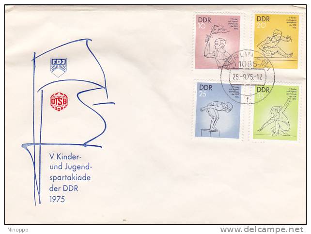 Germany DDR 1975 Sports FDC - Other & Unclassified