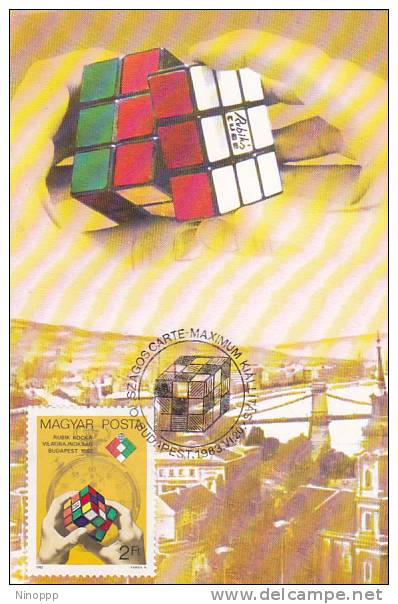 Hungary  Rubik Cube Maximum Card - Other & Unclassified