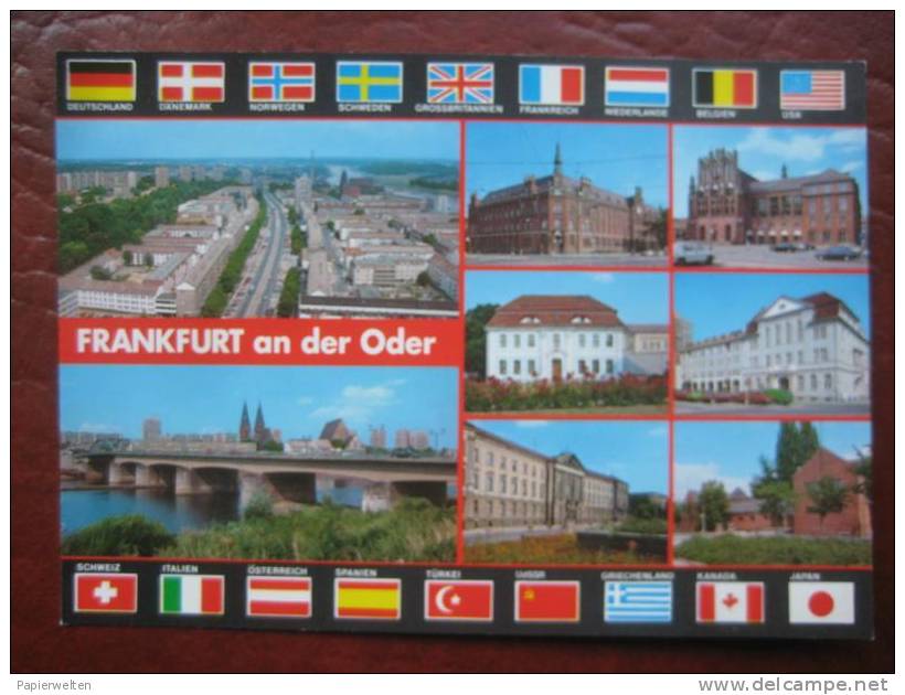 Frankfurt (Oder) - Mehrbildkarte - Frankfurt A. D. Oder
