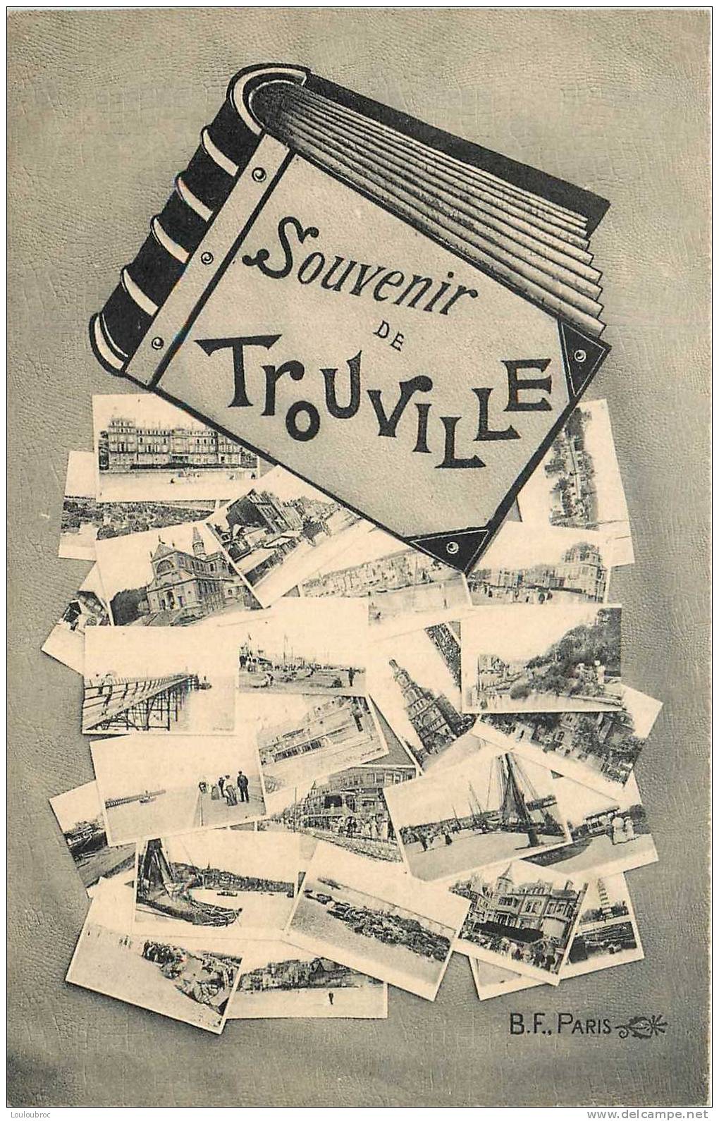 14 TROUVILLE SOUVENIR DE TROUVILLE - Trouville