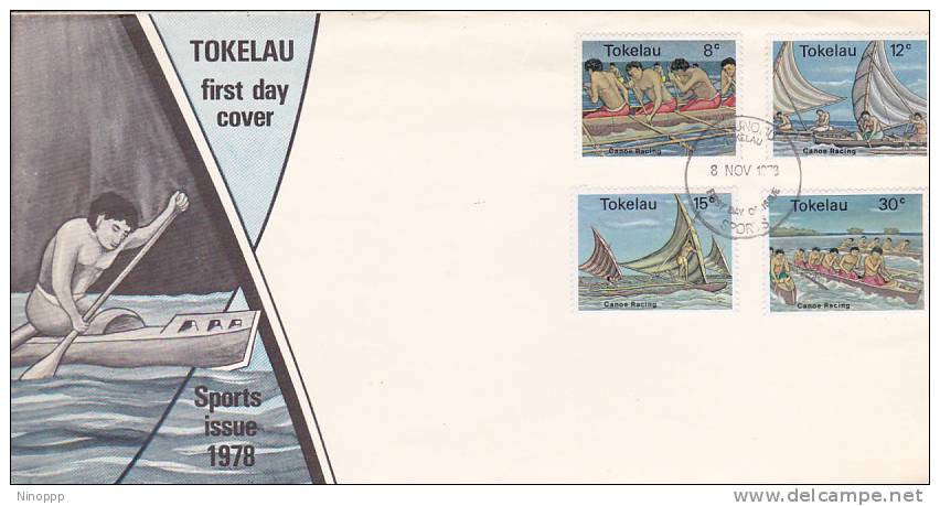 Tokelau 1978 Sports FDC - Other & Unclassified