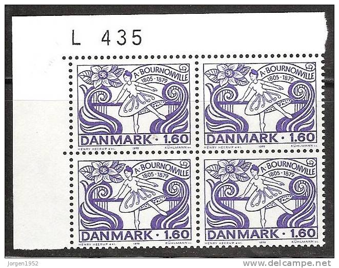 DENMARK BLOCK OF 4**  FROM YEAR 1979   L 435 - Unused Stamps