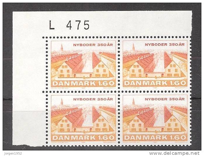 DENMARK BLOCK OF 4**  FROM YEAR 1981   L 475 - Unused Stamps