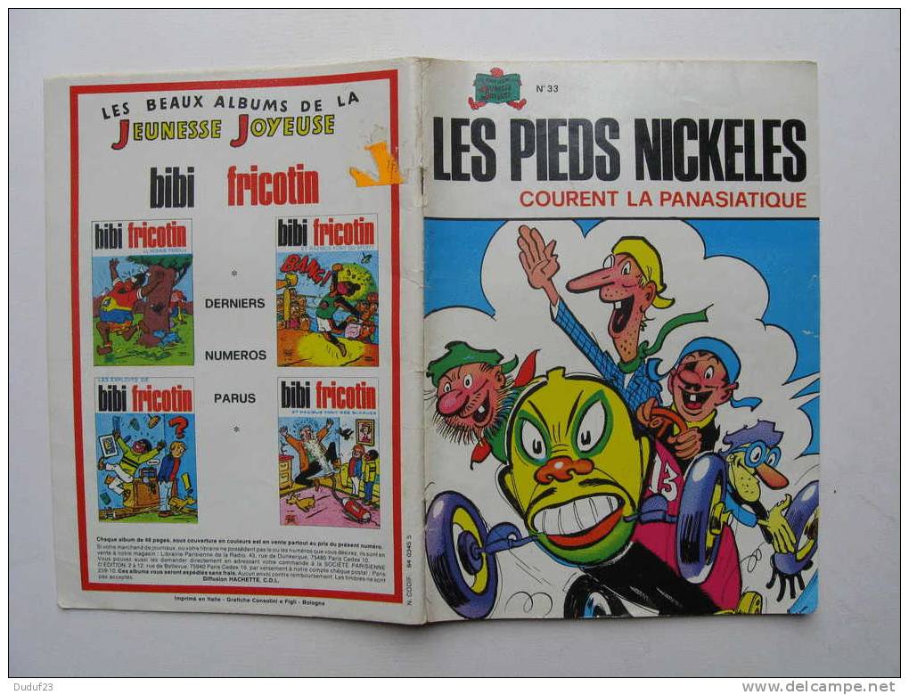 LES PIEDS NICKELES COURENT LA PANASIATIQUE N° 33 - MONTAUBERT - PELLOS - Ed SPE 1981 - Pieds Nickelés, Les